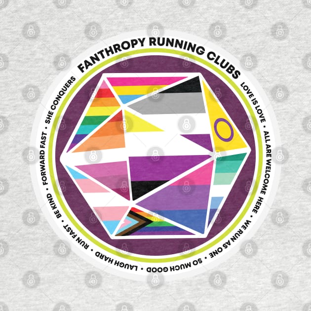 Fanthropy Roll PRIDE by Fanthropy Running Clubs